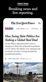 The New York Times: Live News screenshot 2