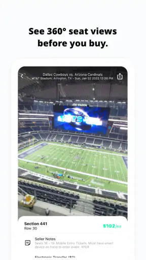 TickPick - Live Event Tickets screenshot
