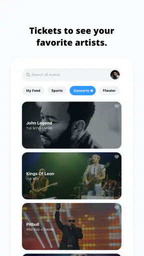 TickPick - Live Event Tickets screenshot