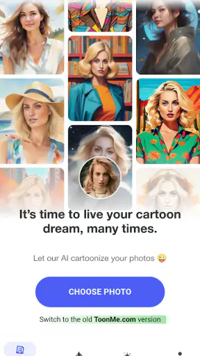 ToonMe - 写真を漫画に変えるフォトエディター screenshot