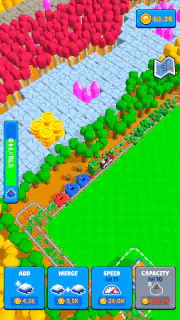 Train Miner：アイドル鉄道ゲーム screenshot 5