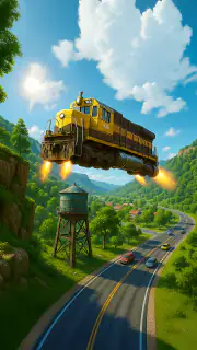 Train Ramp Jumping screenshot 3