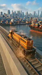 Train Ramp Jumping screenshot 5