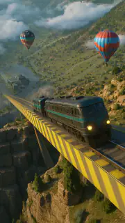 Train Ramp Jumping screenshot 6