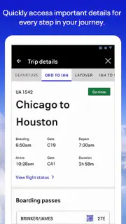 United Airlines screenshot 5