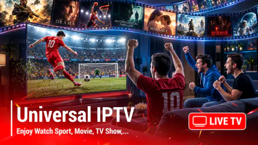 Universal IPTV: M3U8 Streamer screenshot 1