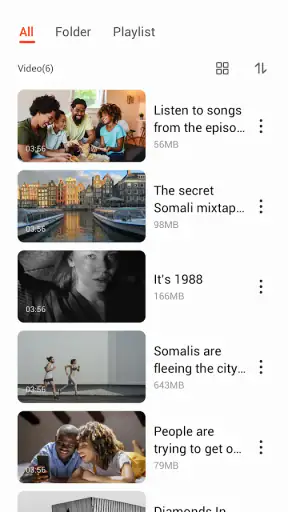 Visha-Video Player All Formats screenshot