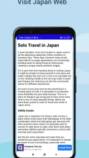 Visit Japan Web Info screenshot 3