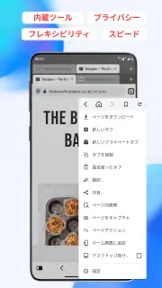 Vivaldi ブラウザ - 高速 & 安全 screenshot 3