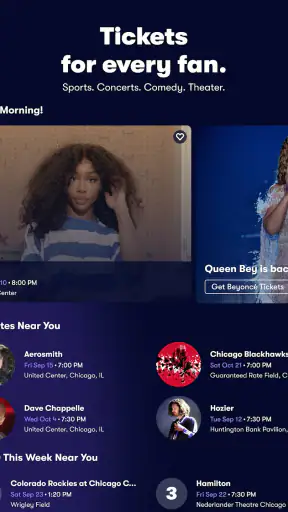 Vivid Seats | Event Tickets screenshot