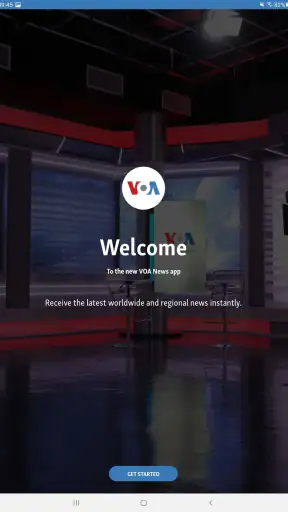 VOA News screenshot