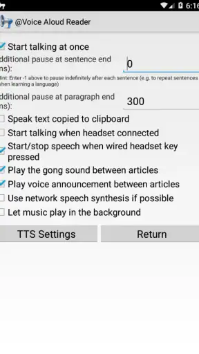 @Voice Aloud Reader (TTS) screenshot
