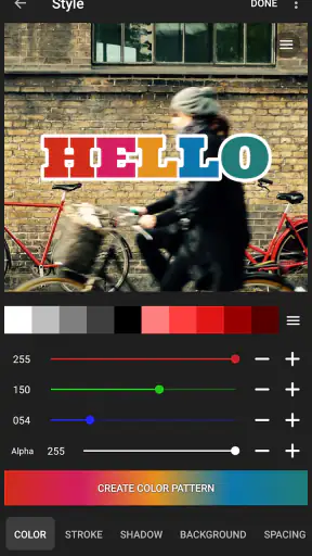 Vont 動画文字入れ screenshot