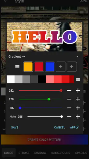 Vont 動画文字入れ screenshot