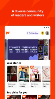 Wattpad - Read & Write Stories screenshot 2