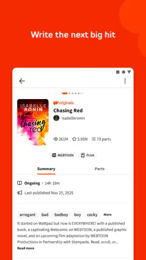 Wattpad - Read & Write Stories screenshot