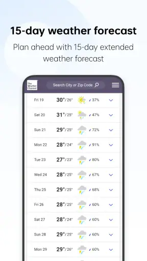 Weather screenshot