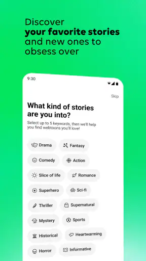 WEBTOON: Manga, Comics, Manhwa screenshot