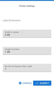 Weighing Scale Barcoding app screenshot 5
