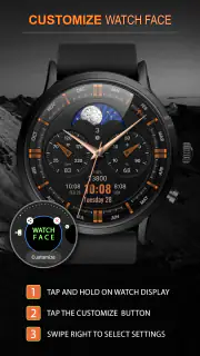 WFP 309 Elegant watch face screenshot 5