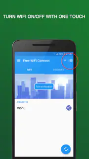 Wifi 接続を開く screenshot 1