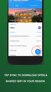 Wifi 接続を開く screenshot 2