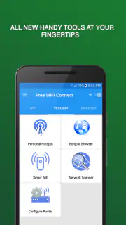 Wifi 接続を開く screenshot 3