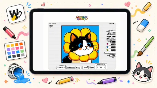 WigglyPaint - Cute Pixel Paint screenshot 4