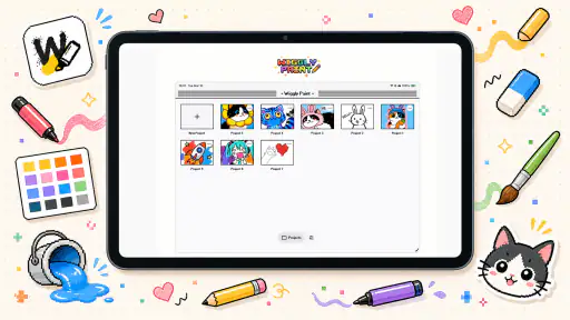 WigglyPaint - Cute Pixel Paint screenshot 6