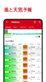 Windfinder：風、天気、潮汐、波予報 screenshot 3