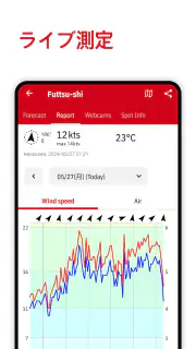 Windfinder：風、天気、潮汐、波予報 screenshot 5