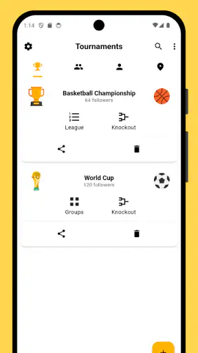 Winner - トーナメント作成App、リーグマネージャー screenshot
