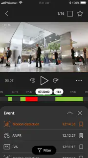 Wisenet mobile screenshot 5
