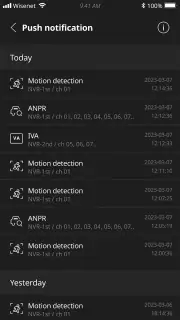 Wisenet mobile screenshot 7
