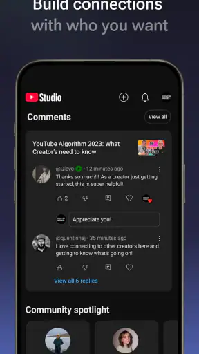 YouTube Studio screenshot