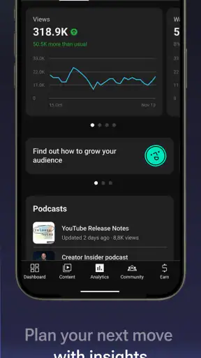 YouTube Studio screenshot