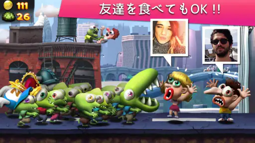Zombie Tsunami (ゾンビツナミ) screenshot