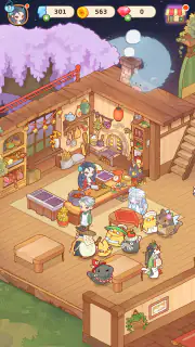 あの世食堂：かわいい妖怪マージ screenshot 5