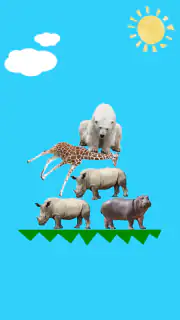 どうぶつタワーバトル - のんびりオンライン対戦ゲーム screenshot 3