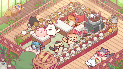 ねこのキッチン: かわいい料理ゲーム screenshot