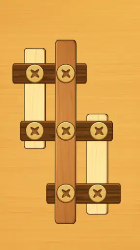 ねじパズル: 木のナットとボルト screenshot