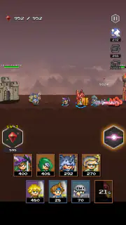 わらわら兵団: 戦略ピクセルラインディフェンス screenshot 7