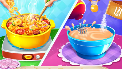 アイスクリーム 円錐 カップケーキ 焼く メーカー シェフ screenshot 5