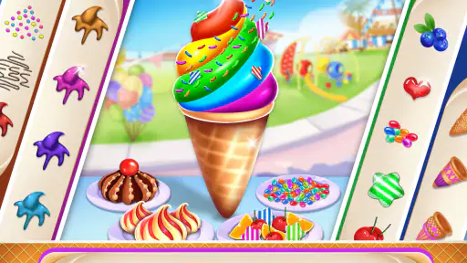 アイスクリーム 円錐 カップケーキ 焼く メーカー シェフ screenshot 6