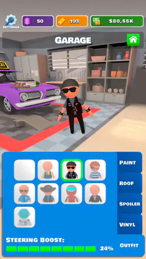 アイドルレーサー： レースゲーム screenshot
