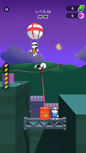アクションゲーム (Johnny Trigger) screenshot
