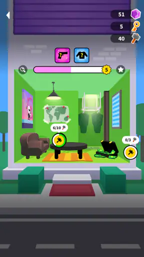 アクションゲーム (Johnny Trigger) screenshot
