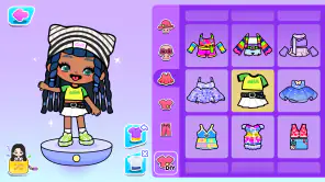アハワールド~子ども向け着せ替えゲーム screenshot 1