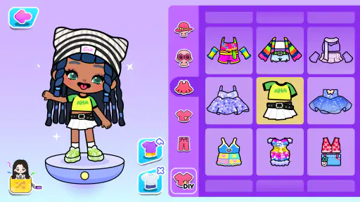 アハワールド~子ども向け着せ替えゲーム screenshot
