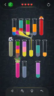 ウォーターソート：パズルゲーム screenshot 3